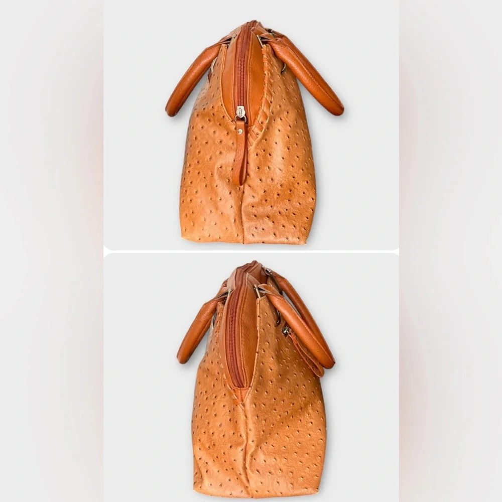 Cato Orange Satchel Bag